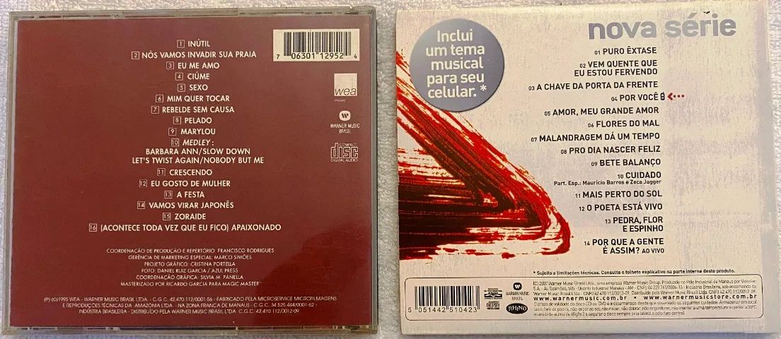 CDs Barão Vermelho e Ultraje a Rigo - Foto 2