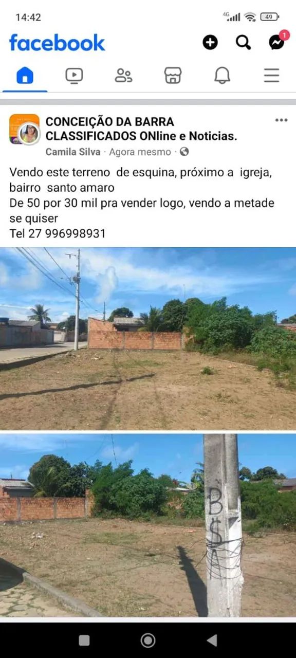Uma linda terra, pra construí e  plantar  - Foto 4