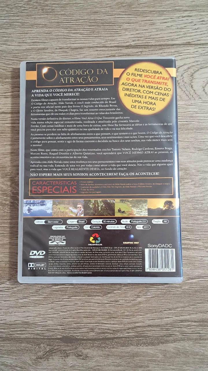 DVD Código da Atração - Foto 2
