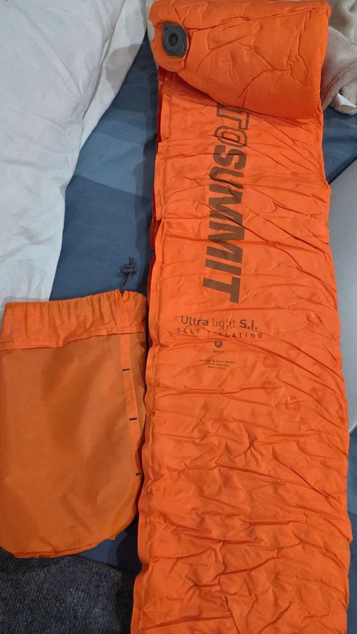 Colchão auto inflavel isolante sea to sumit ultralight - Foto 3