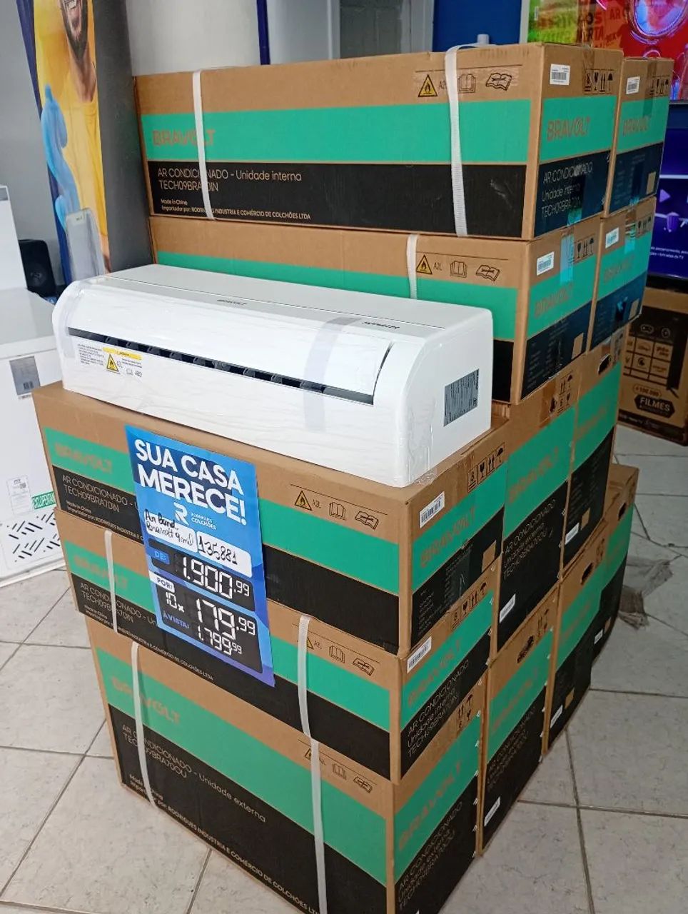 Central de ar 9 mil BTUs Inverter  - Foto 3