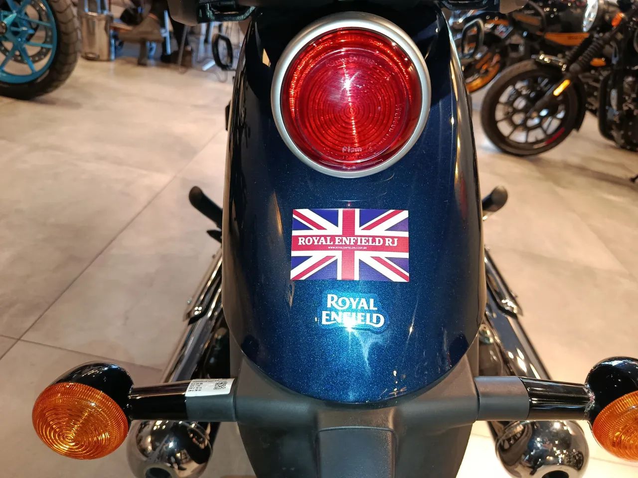 Celestial Blue Royal Enfield * - Foto 5