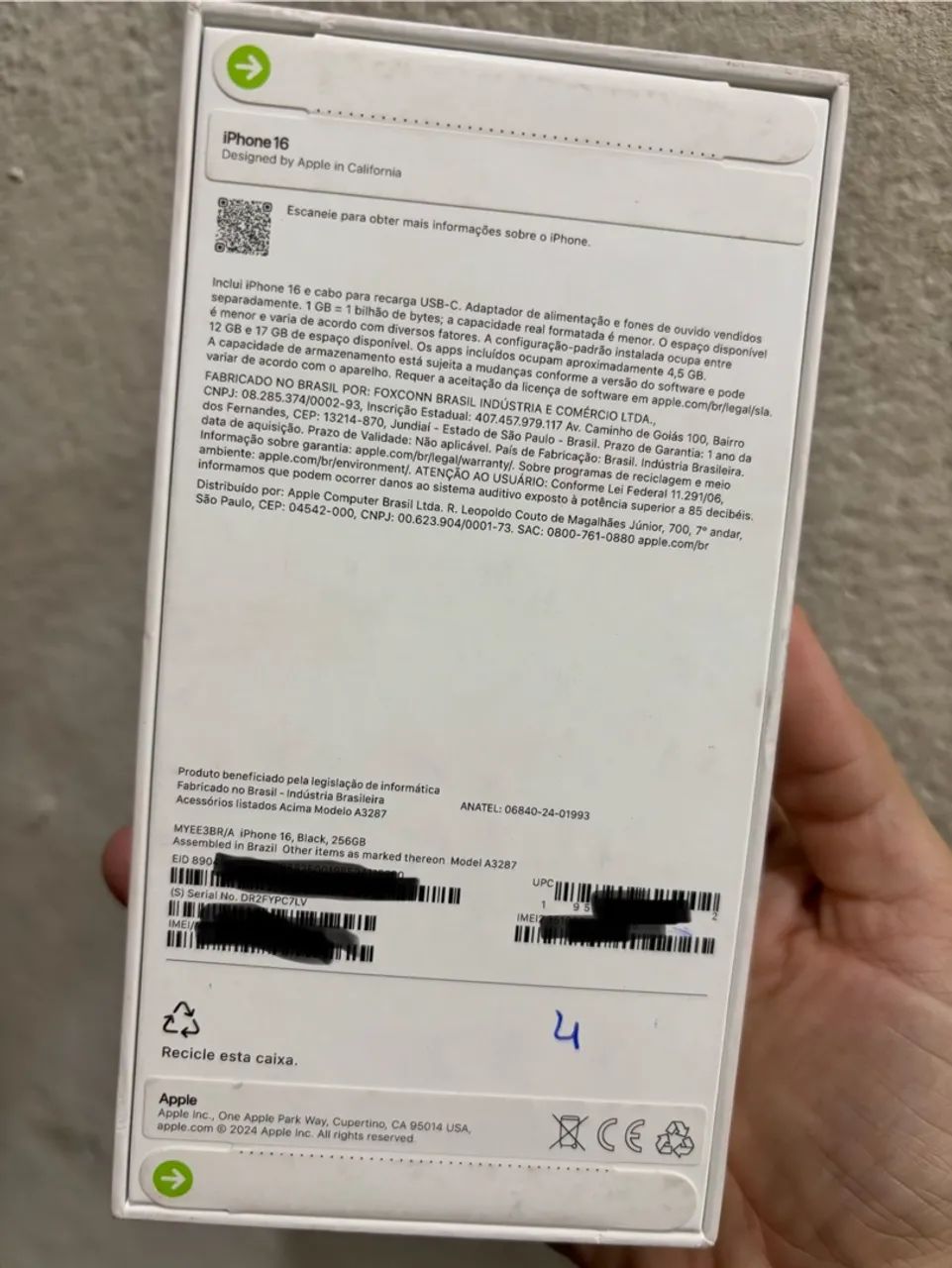 IPHONE 16 256GB - LACRADO - Foto 2