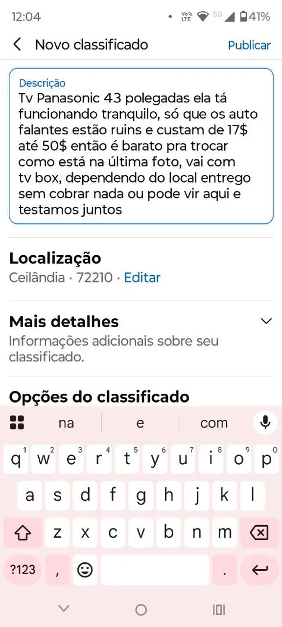 Tv Panasonic 43 polegadas  - Foto 5