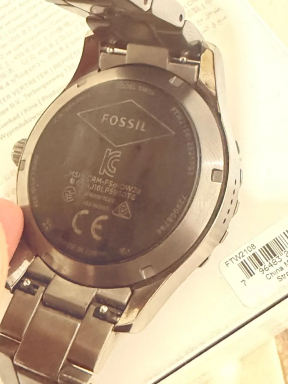 VENDO RELOGIO FOSSIL Q MARSHAL - Foto 3