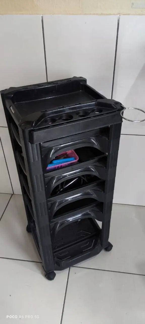 Carrinho auxiliar Dompel semi novo 120,00