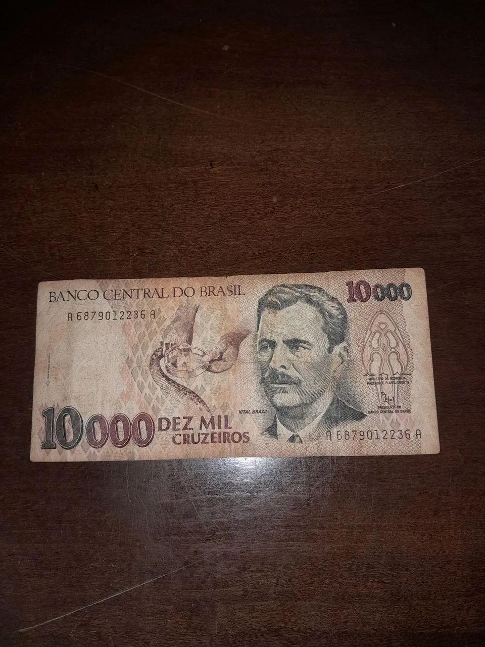 Cédula para colecionaderes