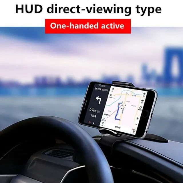 Suporte de celular Para Carro encaixa no painel e HUD e Rotação de 360 - Produto novo - Foto 5