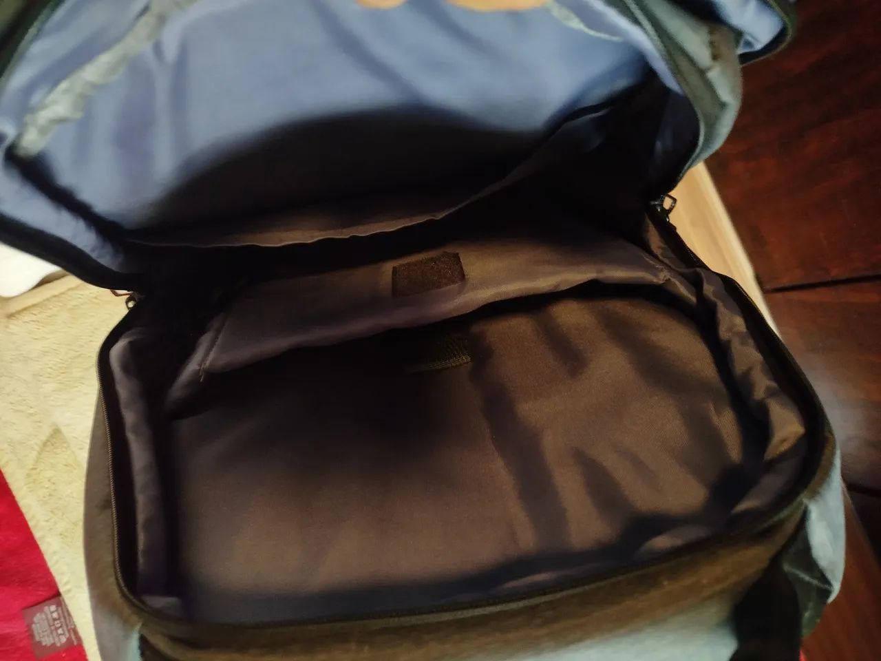 Mochila hp cinza  - Foto 4