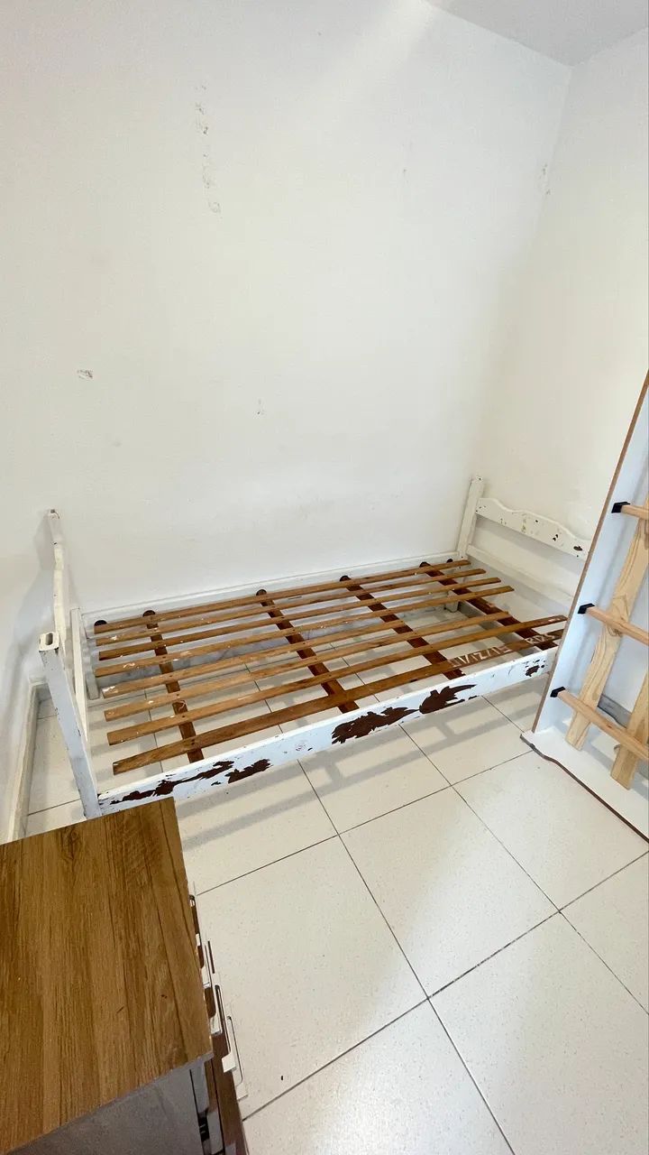 Cama de solteiro madeira - Foto 2