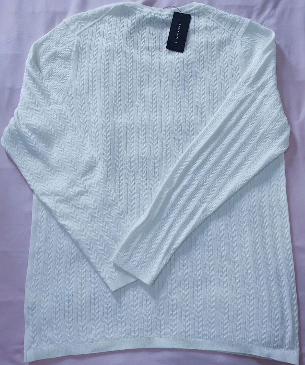 Cardigan de tricô Tommy Hilfiger  - Foto 3