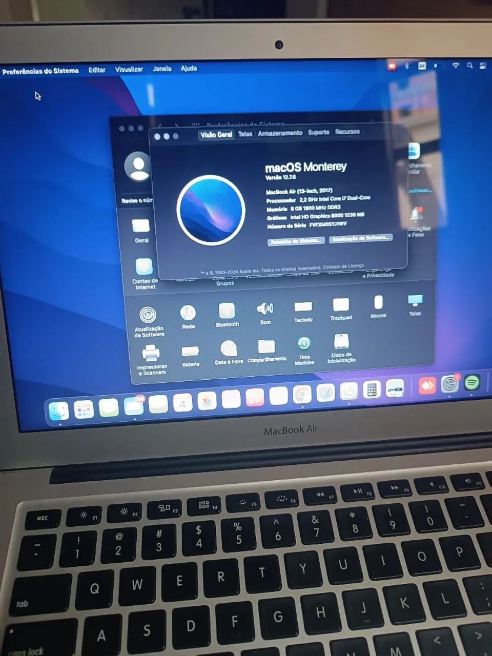 MacBook Air 13 - 2017 8gb - Notebooks - Boa Vista, Curitiba
