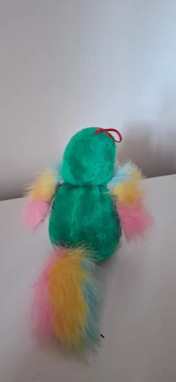 Pelúcia de papagaio arco íris  - Foto 2