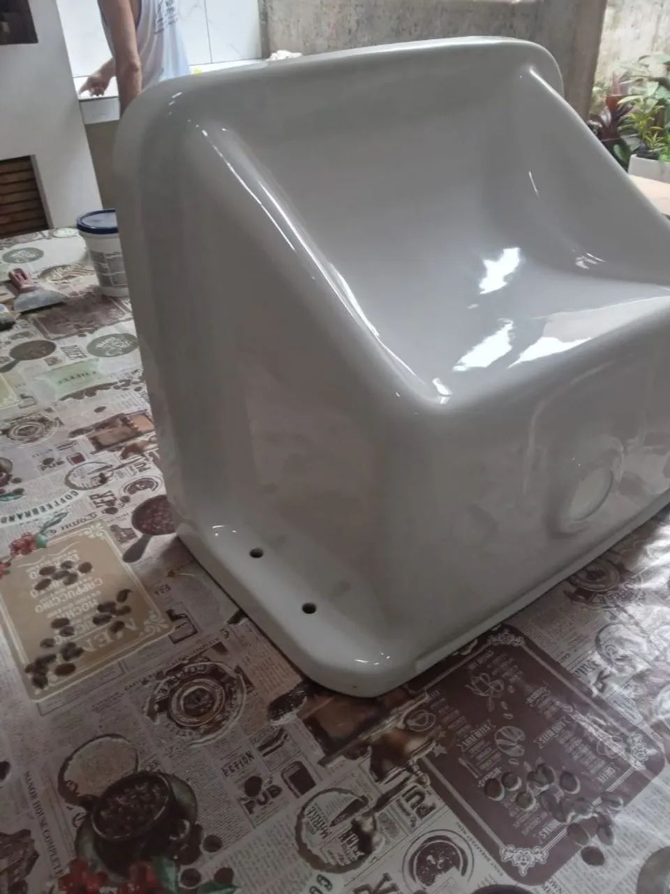 Tanque de de lavar roupa de porcelana  - Foto 4