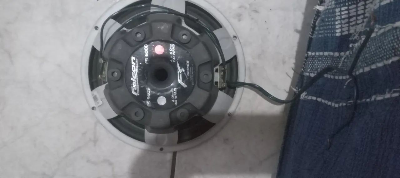 Par Subwoofer 10 polegadas 300rms bobina dupla Falcon  - Foto 4