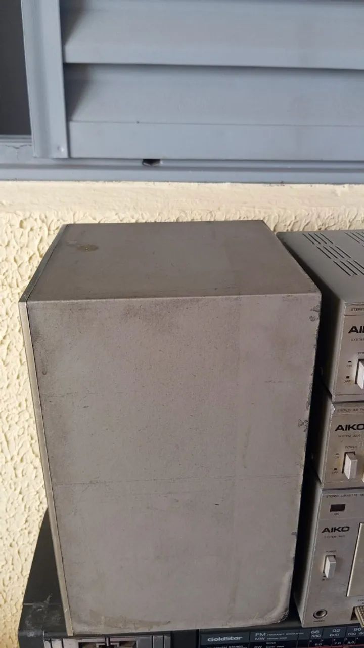 Micro System Modulado Vintage Aiko System Td 3000 Completo # (Usado) - Foto 3
