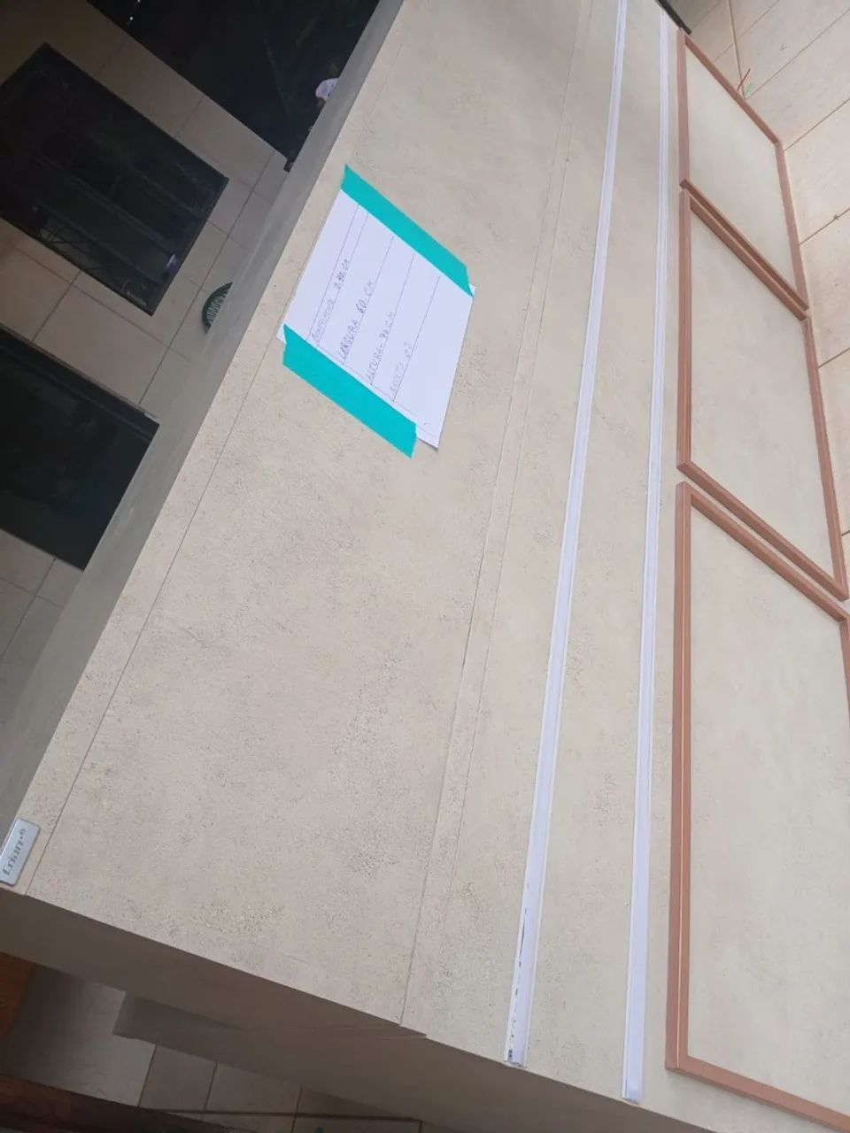 Balcão de Recepção Eikartz Cinza