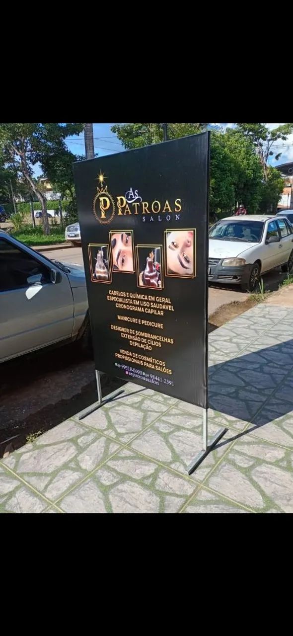 Fachada em lona e adesivo - Foto 4