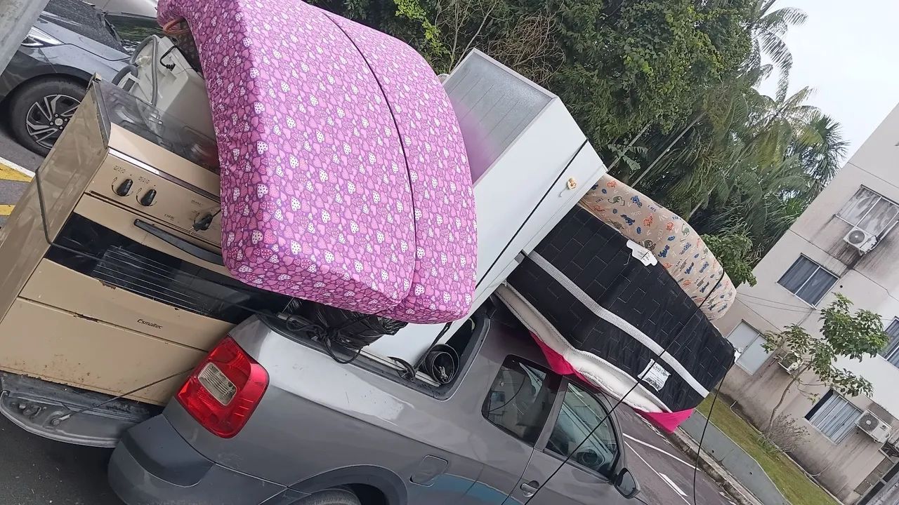 Frete em pick-up 
