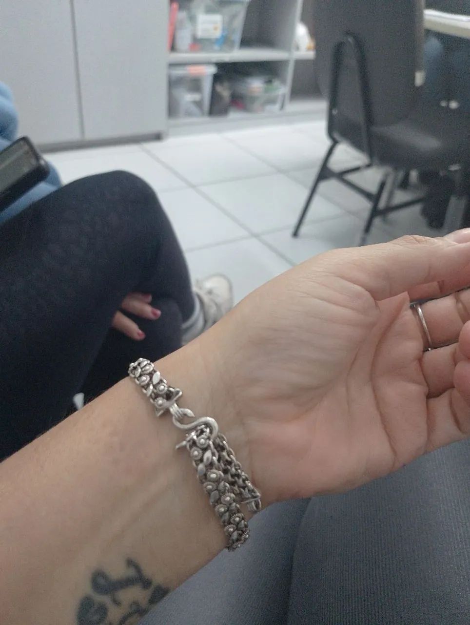Pulseira prata bale - Foto 3