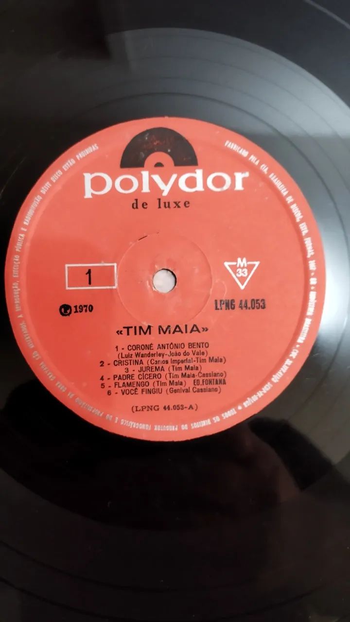 LP Vinil Tim Maia - Tim Maia (1970) VG/VG+ - Foto 5