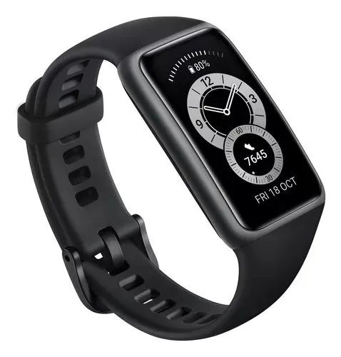 Huawei Band 6 Dark gray, pulseira graphite black
