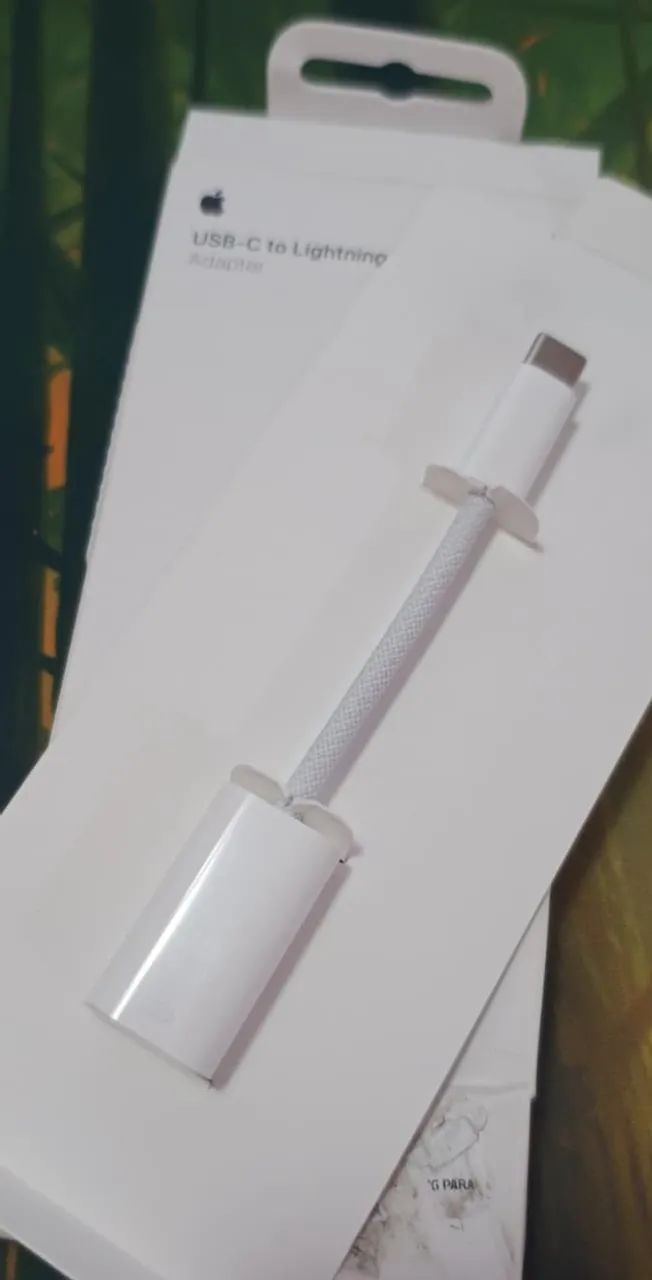 Cabo original APPLE UBS-C to Lightning com nota fiscal