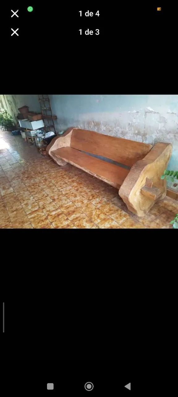 vendo banco rústico para varanda e jardim 