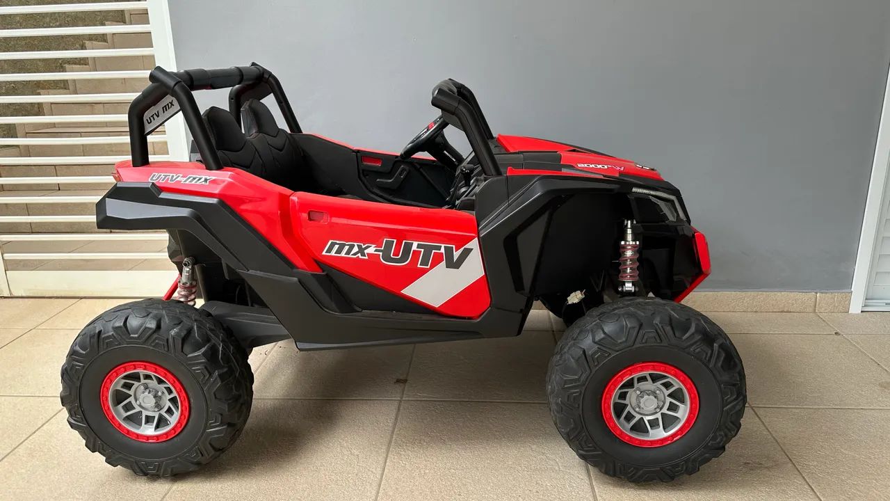 Carrinho Elétrico Infantil Buggy UTV MX 24V - Foto 3
