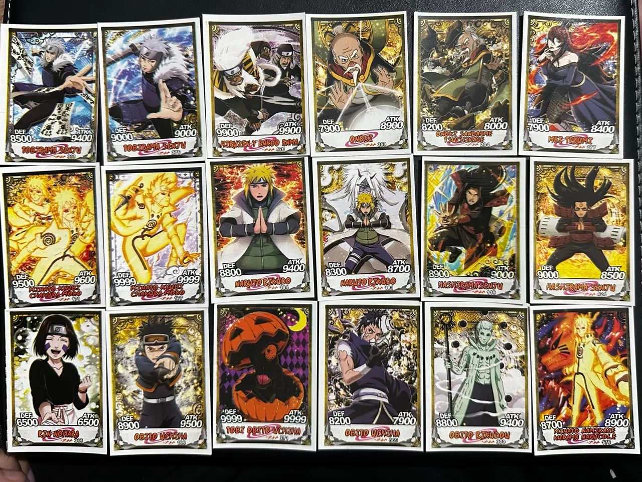 Lote 818 cards Naruto - Card game - Hobbies e coleções - Parque