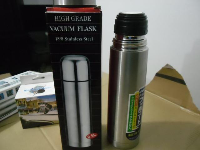 Garrafa Térmica 500ml Aço Inox Com Vacuum Inquebrável