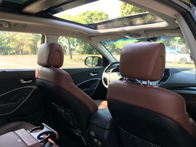 Hyundai Grand Santa Fé 3.3 2014 + Teto Panorâmico Preço Abaixo da Fipe - Foto 8