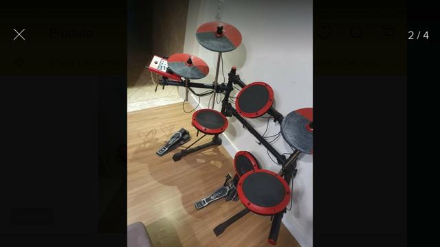 Bateria Eletrônica Ddrum - Foto 2