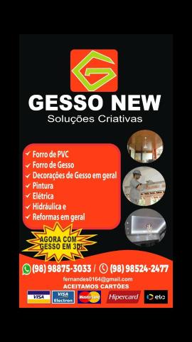 O menor preço da cidade! forro gesso , pvc e acartonado.tambem reformas em geral!