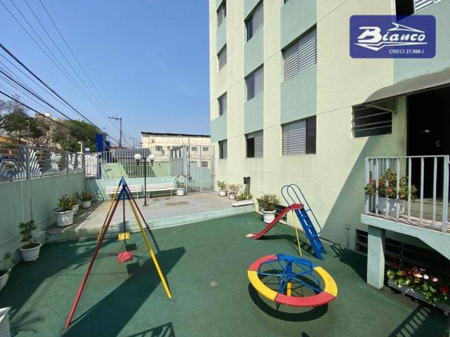 Apartamento com 2 dormitórios para alugar, 50 m² por R$ 900,00/mês - Vila Augusta - Guarul - Foto 11