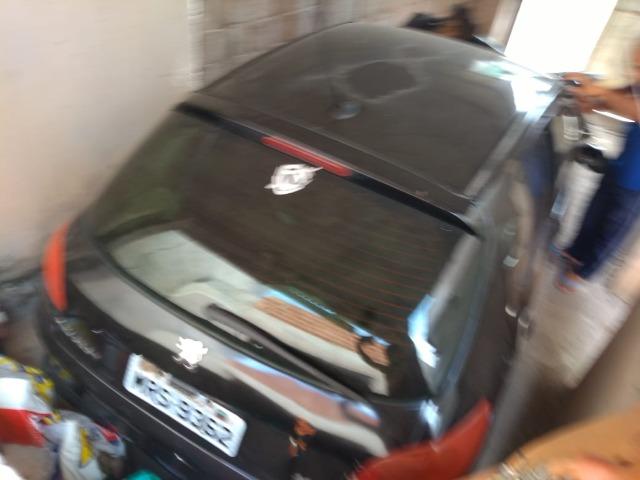 Peugeot 206 batido - retirada de peças