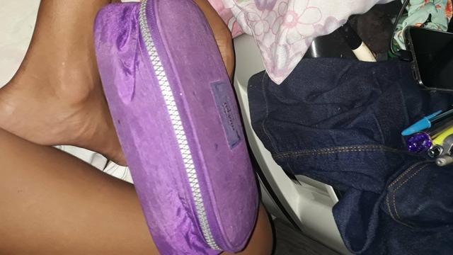 Estojo escola roxo 20 pens