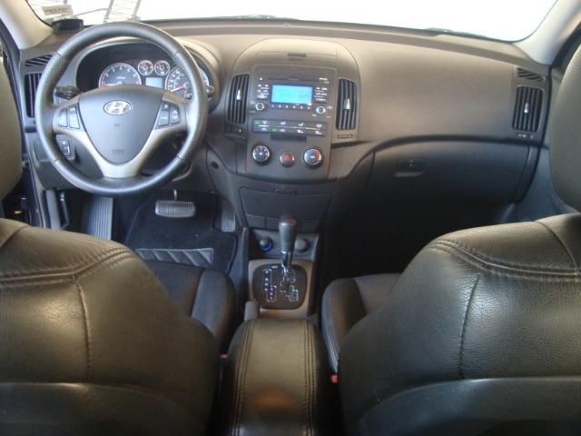 I30 preto onix 2010 completo + automatico + teto + couro - Foto 8