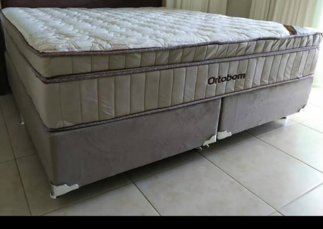 Conjunto Ortobom Super King 193x203 Gold Ultragel Novo - Foto 3