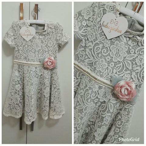 Vestido Novo Luluzinha 4 anos
