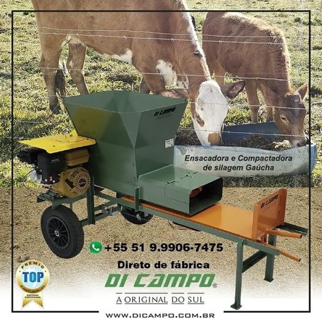 Máquina Ensacadora de Silagem