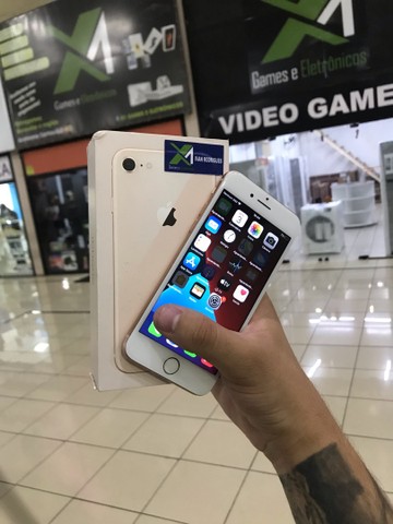 iPhone 8 dourado na caixa com garantia // loja aberta  - Foto 4