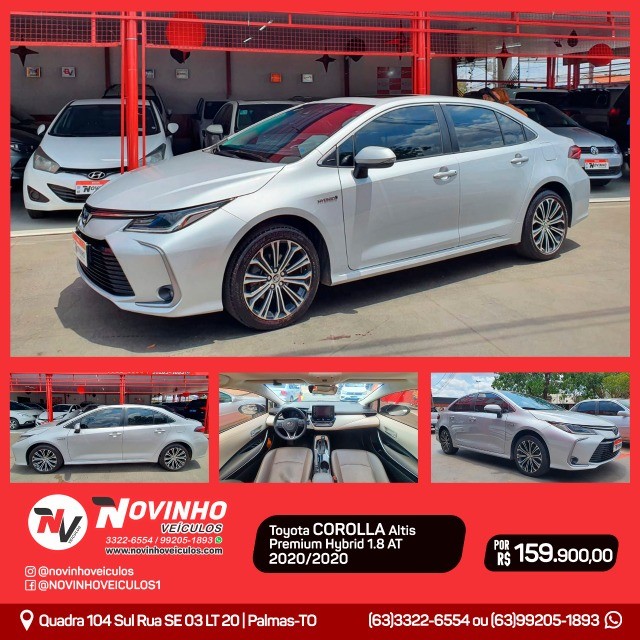 TOYOTA/ COROLLA ALTIS PREMIUM HYBRID 1.8 2020/2020