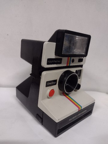 camera antiga polaroid com flash - Foto 5