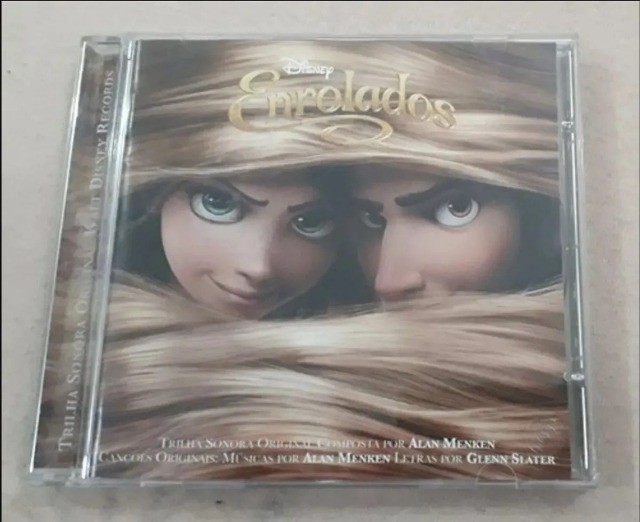 cd trilha sonora enrolados + pôster de locadora