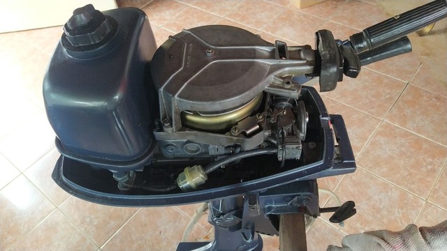Motor de popa Yamaha 5hp - Foto 3