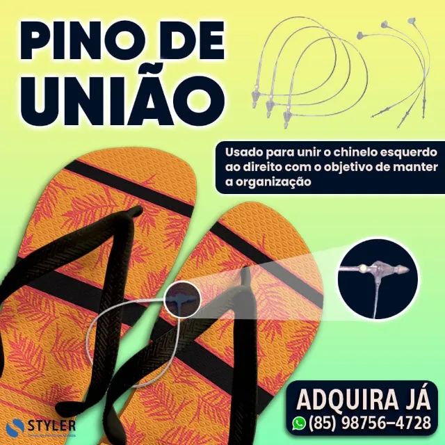 Pino de União Para Chinelos