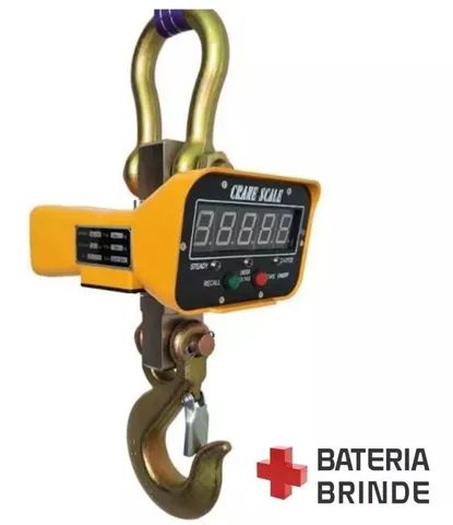 Balança digital Big Bang 5 toneladas. - Foto 4