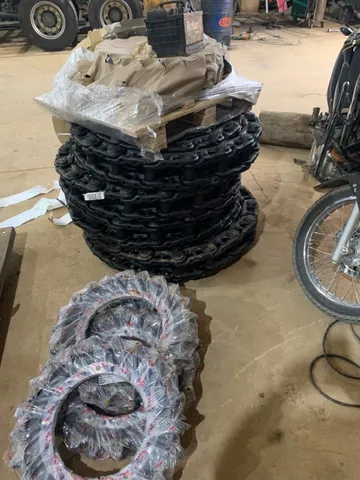 Material rodante para escavadeira hidráulica