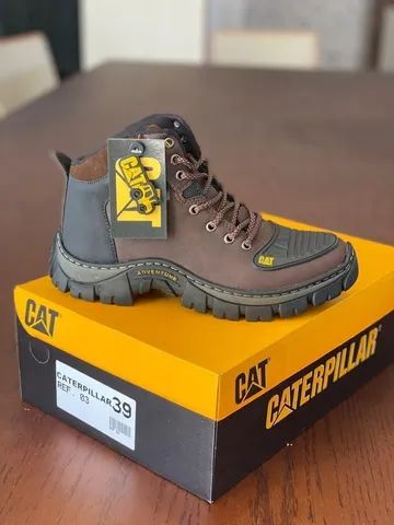 Bota Caterpillar preta linha premium - Calçados - Treze de Julho